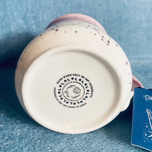 Stay Wild Moon Child Celestial Star Constellation Mug Ivory Pink 18 fl oz NWT - Picture 2 of 4